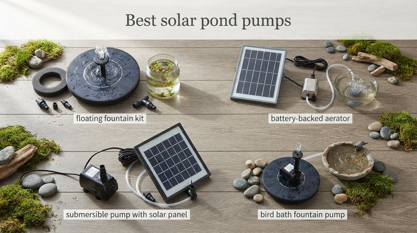 Best solar pond pumps