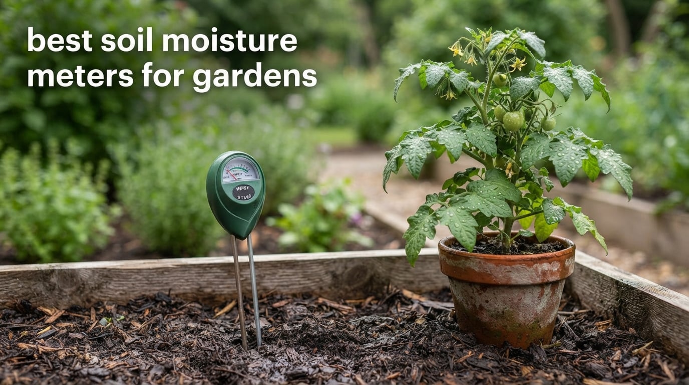 best soil moisture meters for gardens