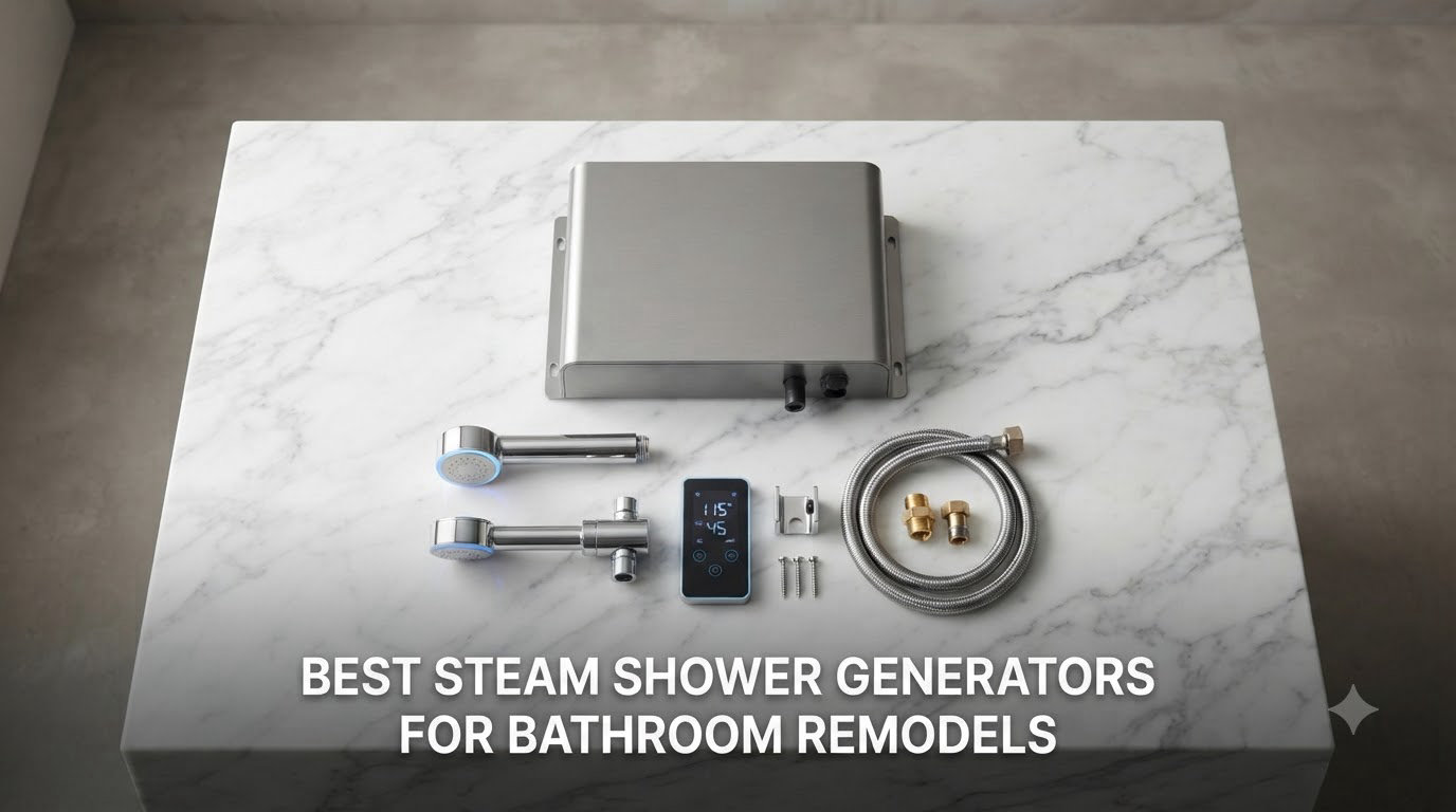best steam shower generators for bathroom remodels