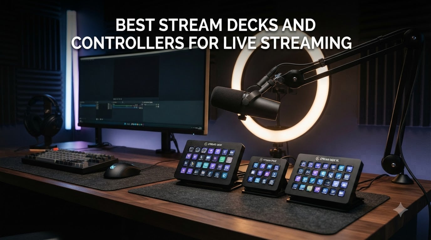 best stream decks and controllers for live streaming