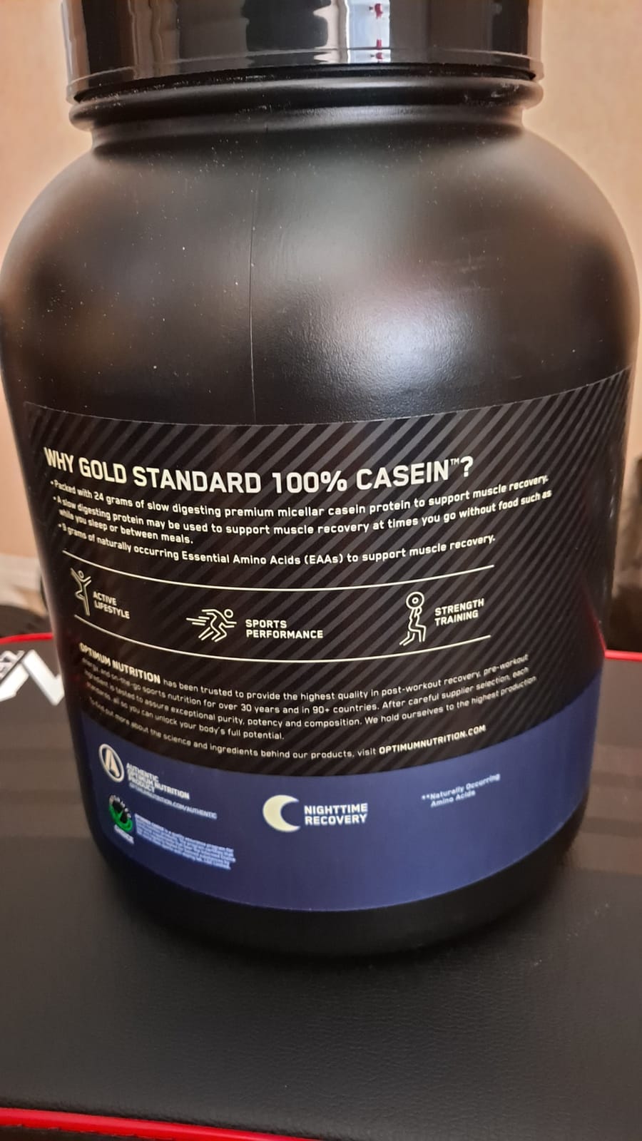 Optimum Nutrition Casein customer photo 1