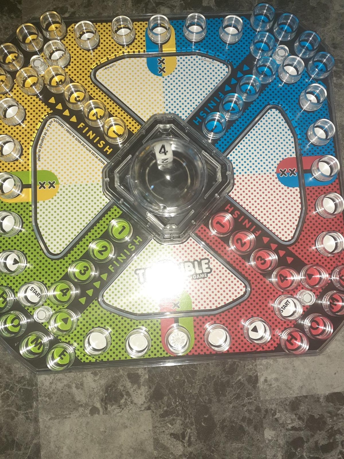 Hasbro Gaming Trouble Board Game for Kids Ages 5 and Up 2-4 Players customer photo 1