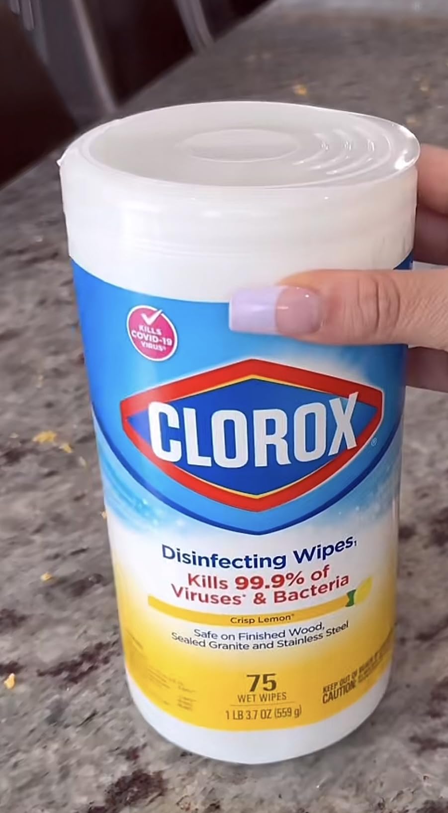Clorox Disinfecting Wipes Cleaning Variety Pack, 75 Count, 3 Pack customer photo 1