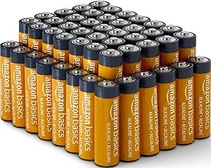 Amazon Basics 48-Pack AA Alkaline High-Performance Batteries, 1.5 Volt, 10-Year Shelf Life, Long-lasting, No Leakage customer photo 2