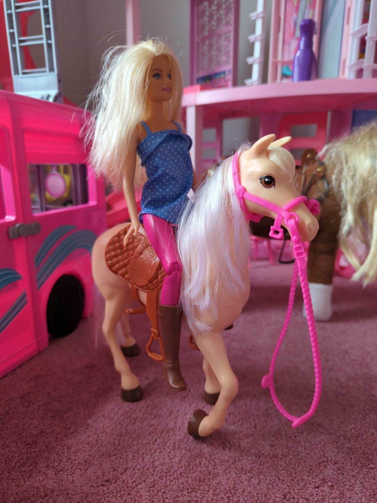 Barbie Playet with Blonde Fashion Doll in Riding Outfit customer photo 1