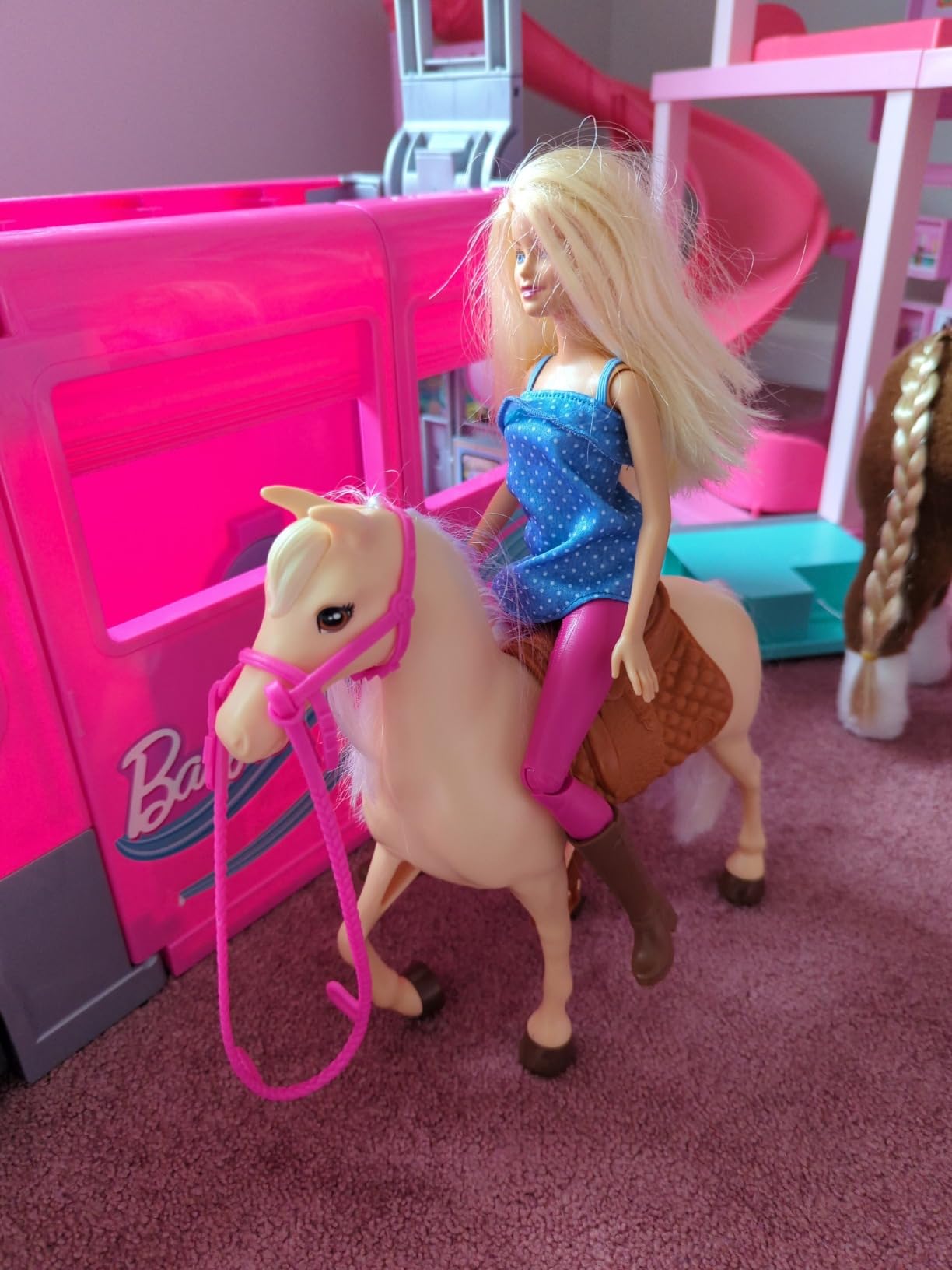 Barbie Playet with Blonde Fashion Doll in Riding Outfit customer photo 2