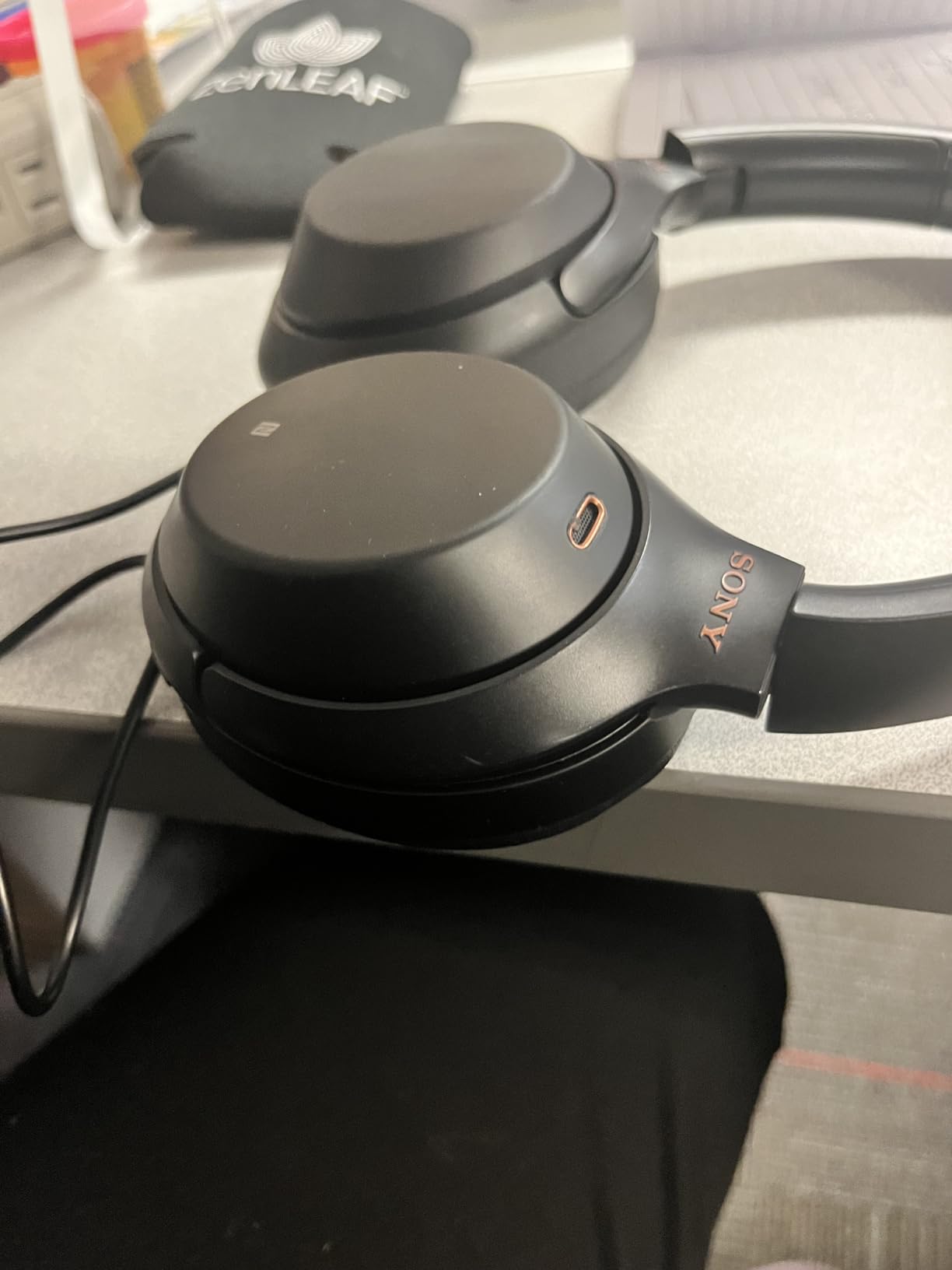 SONY WH1000XM3 Bluetooth Wireless Noise Canceling Headphones, Black WH-1000XM3/B (Renewed) customer photo 2