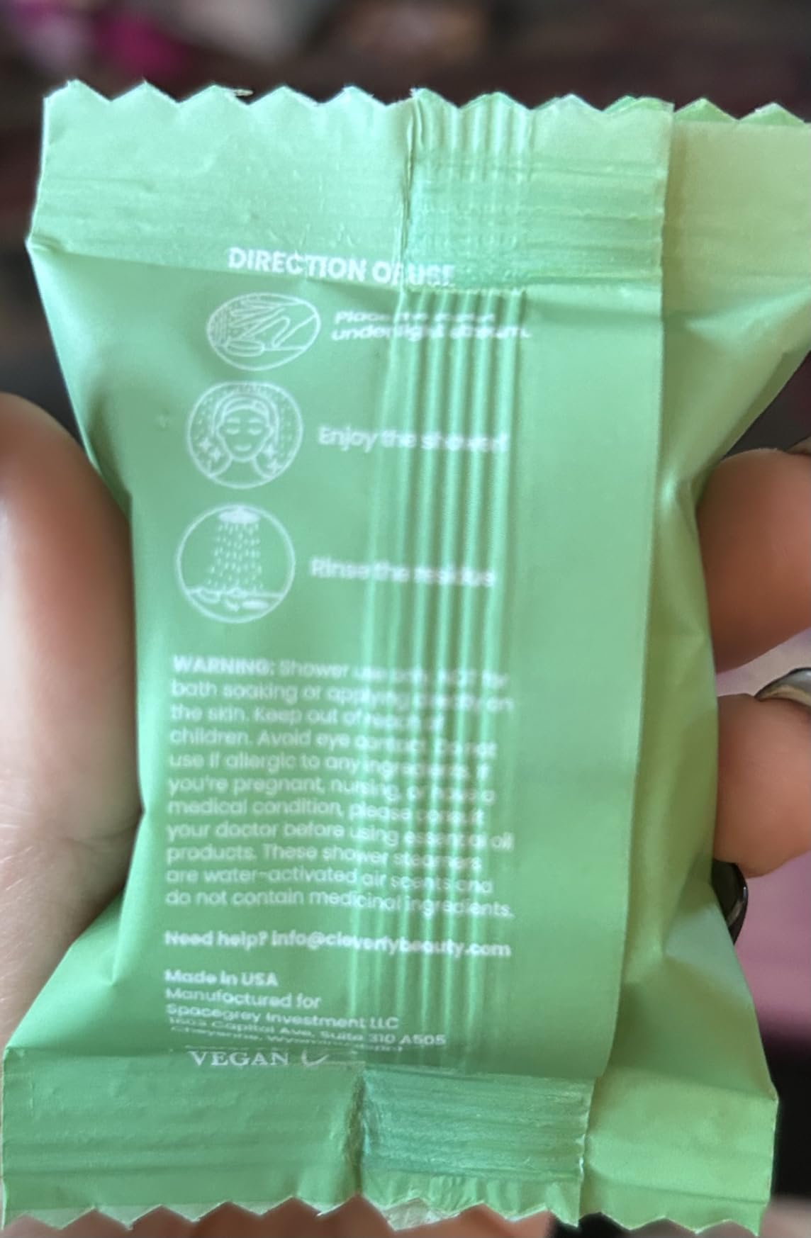 Cleverfy Shower Steamers customer photo 2