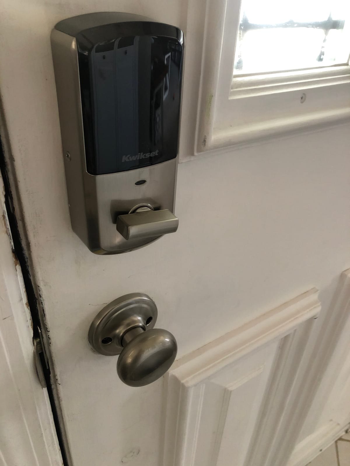Kwikset Halo Wi-Fi Smart Lock, Keypad Keyless Entry Door Deadbolt customer photo 2