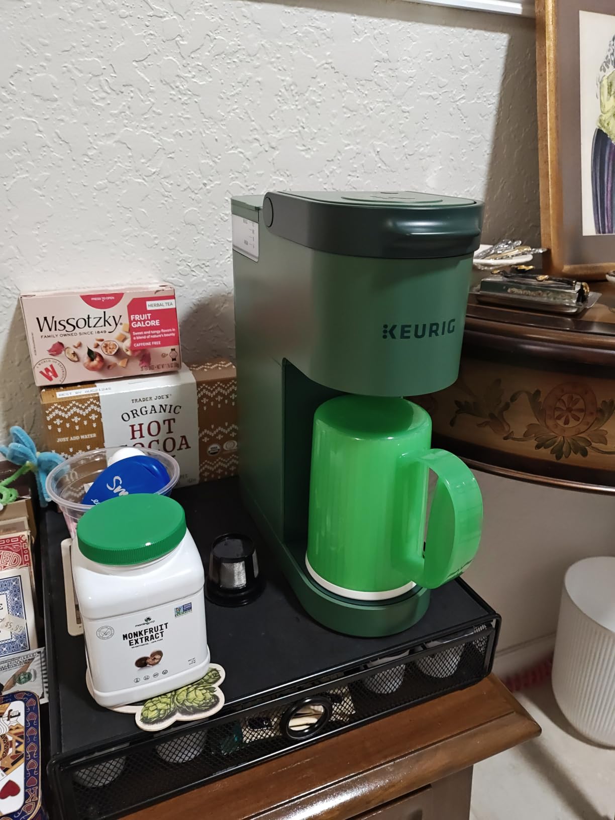Keurig K-Mini Single Serve K-Cup Pod Coffee Maker, 6 to 12oz Brew size, with Cord Storage, Perfect for Small Spaces, Dusty Rose customer photo 1