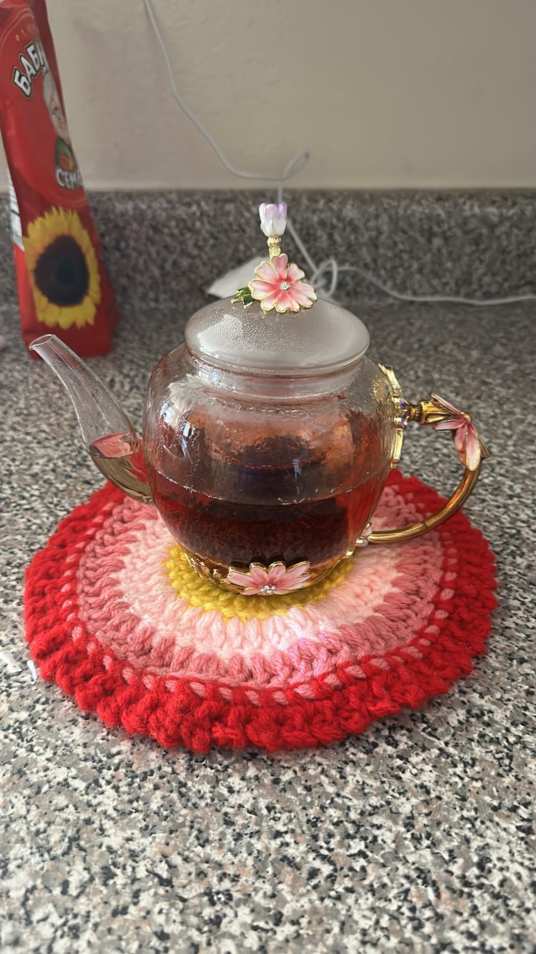 Luka Tech Floral Mug customer photo 2