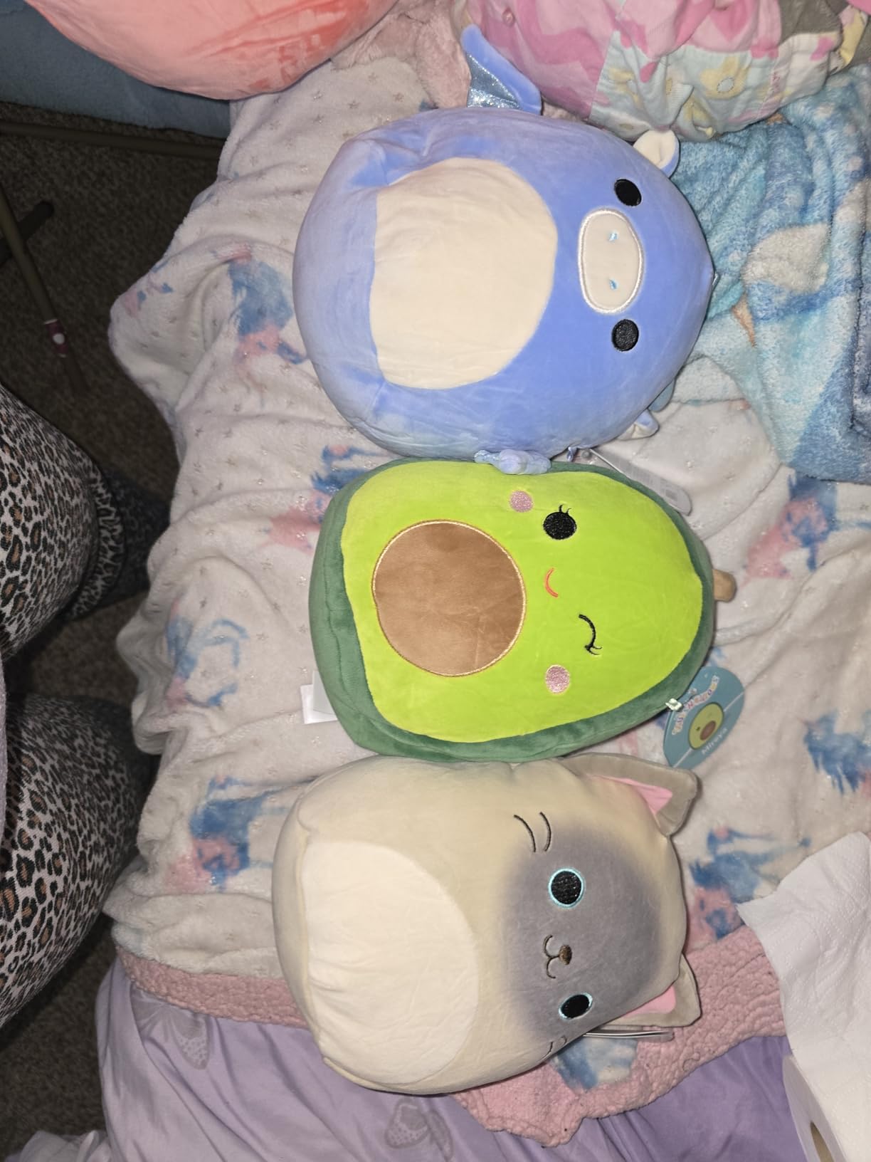Squishmallows Original Mystery 3-Pack (8-Inch) – Official Jazwares Plush (Medium-Sized) customer photo 1