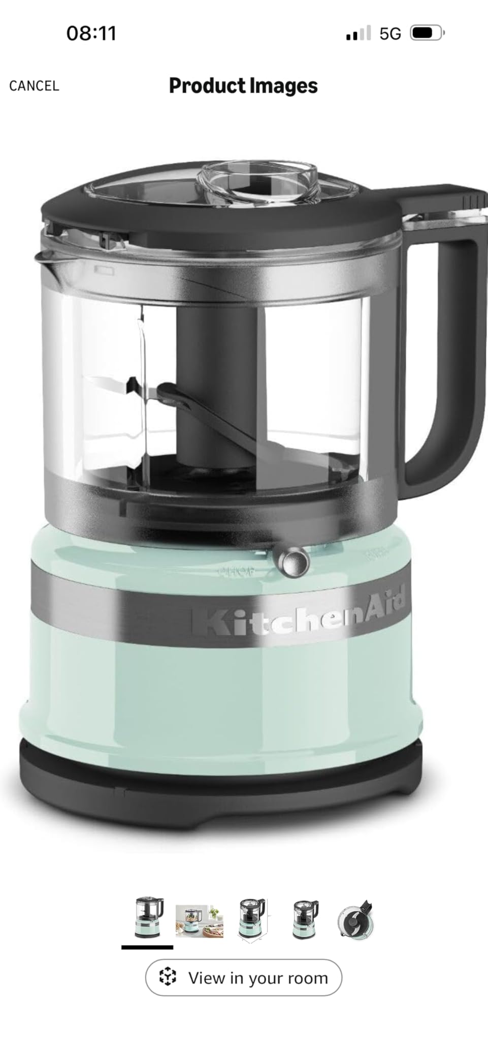 KitchenAid 3.5 Cup Food Chopper KFC3516PT, Pistachio customer photo 1