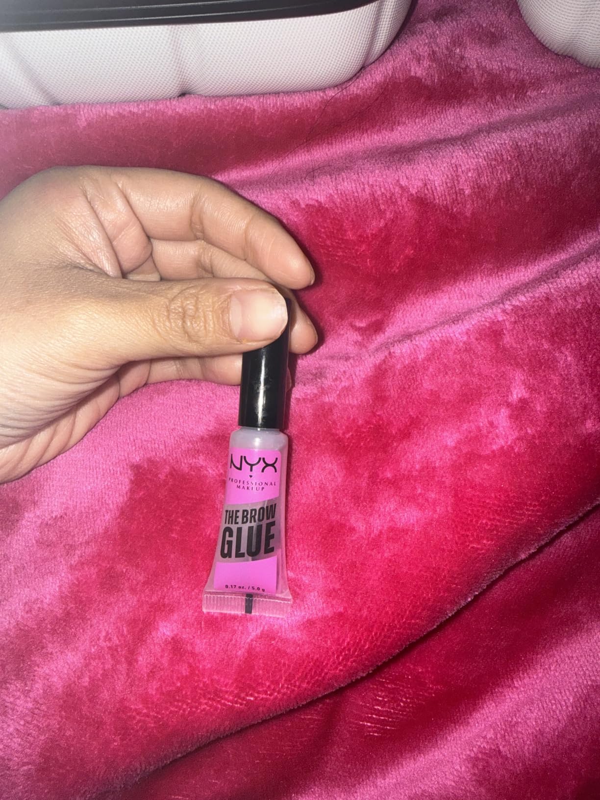 NYX PROFESSIONAL MAKEUP The Brow Glue, Extreme Hold Eyebrow Gel - Clear customer photo 1