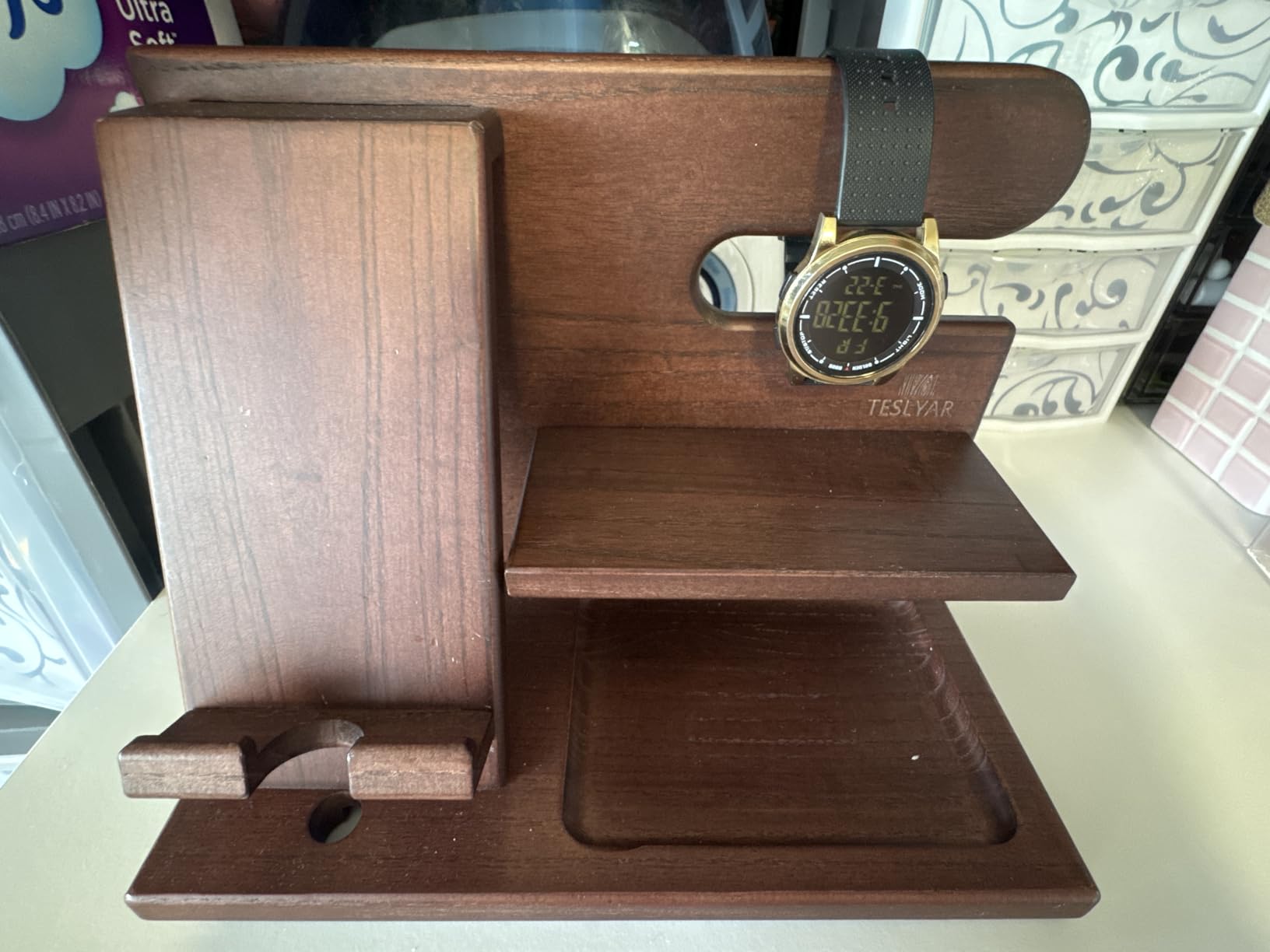 TESLYAR Wood Dock customer photo 2