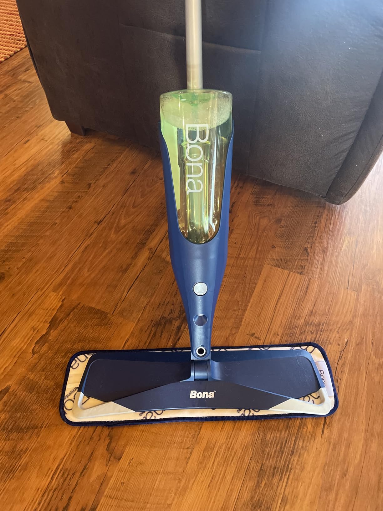 Bona Multi-Surface Floor Premium Spray Mop - Includes Multi-Surface Floor Cleaner Concentrate and Machine Washable Microfiber Cleaning Pad - For Stone, Tile, Laminate and Vinyl LVT/LVP Floors customer photo 2