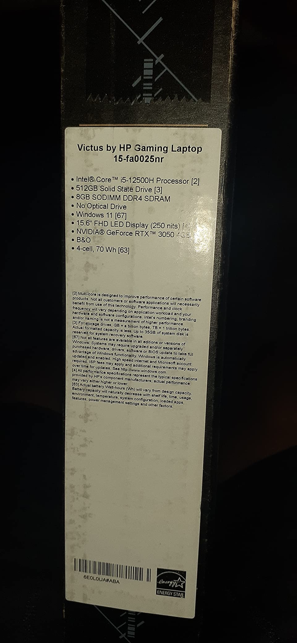 HP Victus 15 customer photo 2