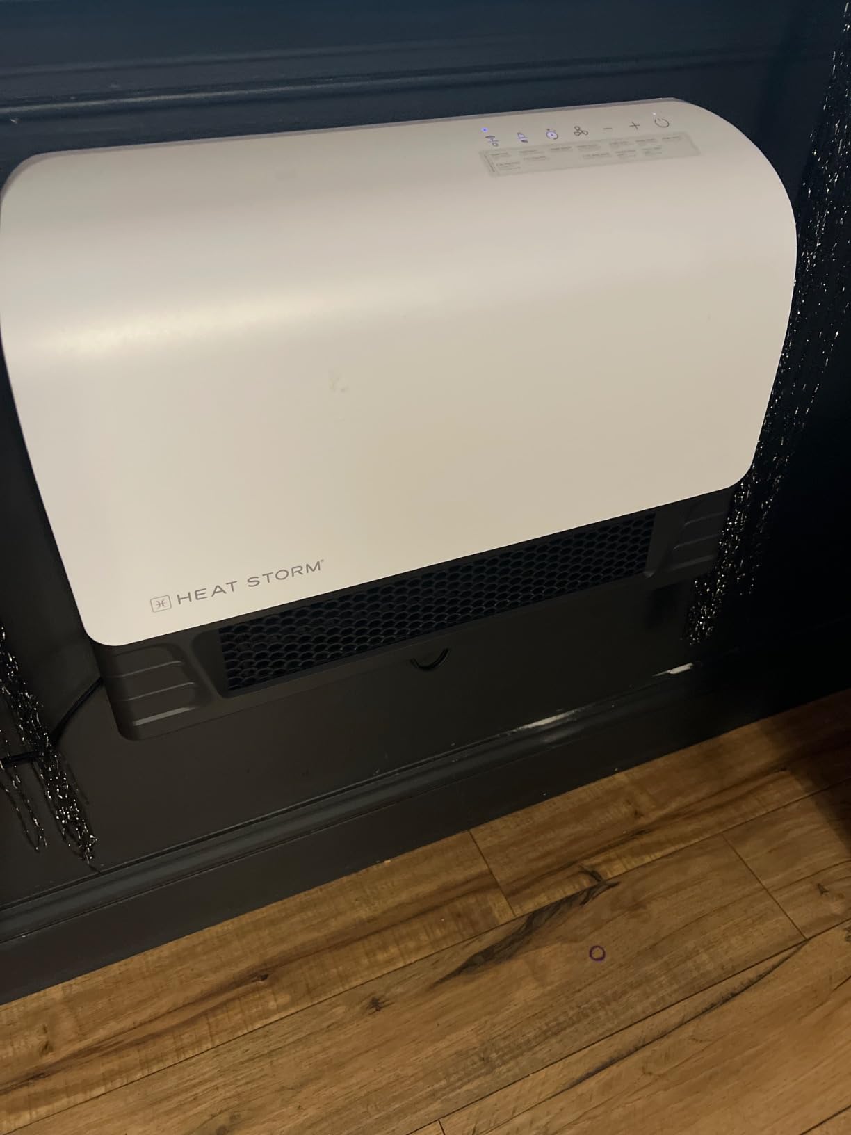 Heat Storm 1500-Watt Sedona WiFi Infrared Wall Mountable Heater,White customer photo 1