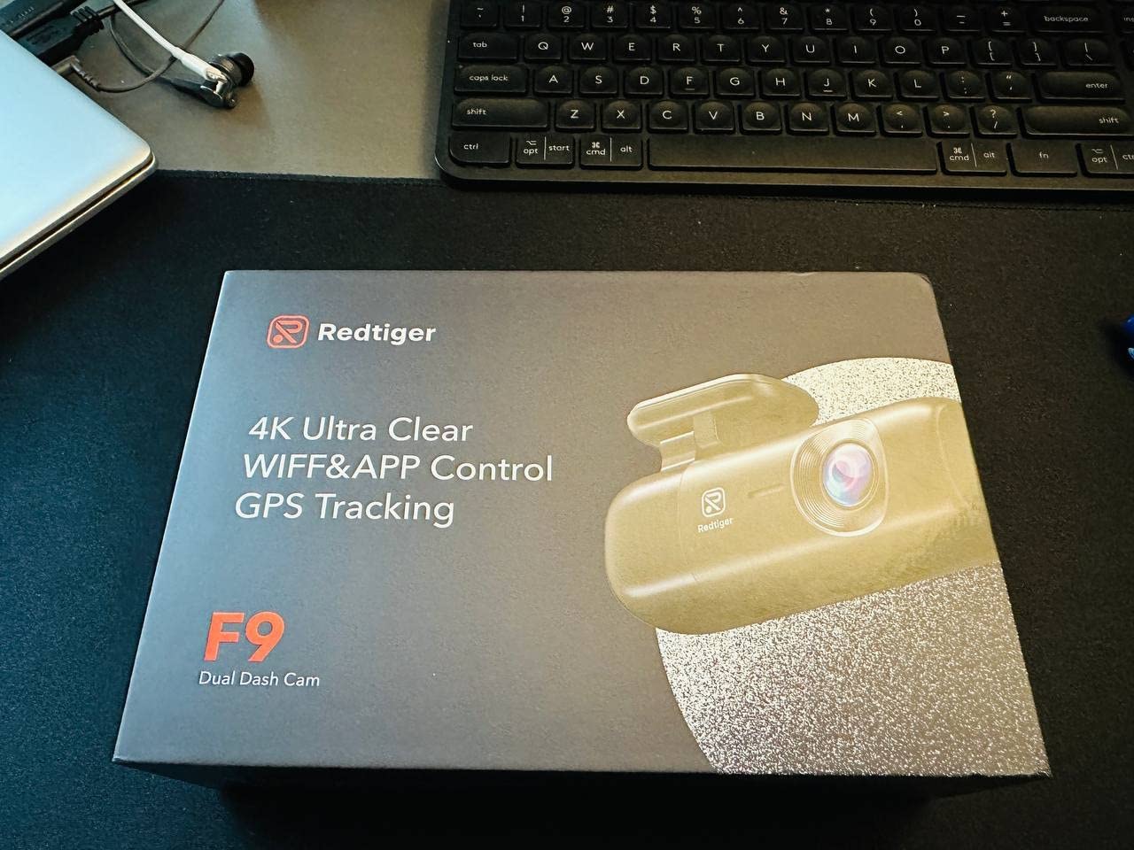 REDTIGER F9 4K Dash Cam Front and Rear 1080P, 5.8GHz WiFi & Smart App customer photo 1