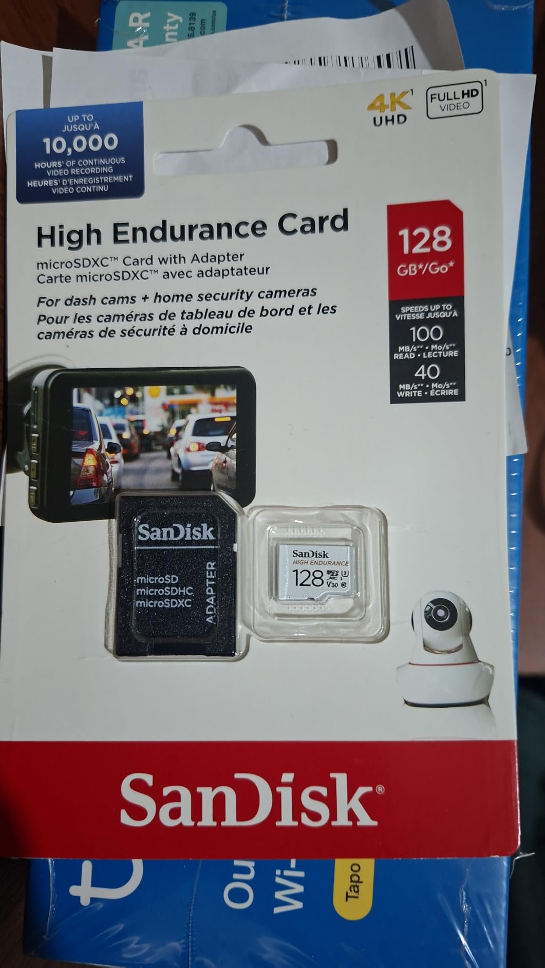 SANDISK 512GB High Endurance microSD Card + Adapter customer photo 2