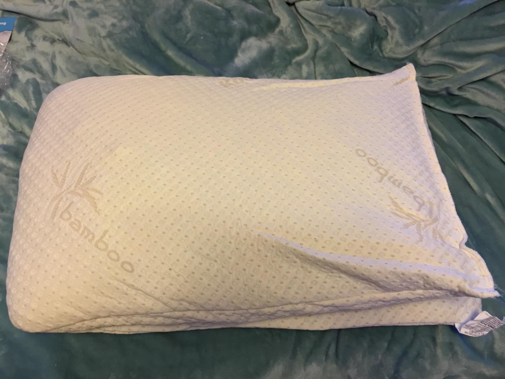 Snuggle-Pedic 18x54 Down Alternative Maternity Body Pillow for Side Sleeper customer photo 1