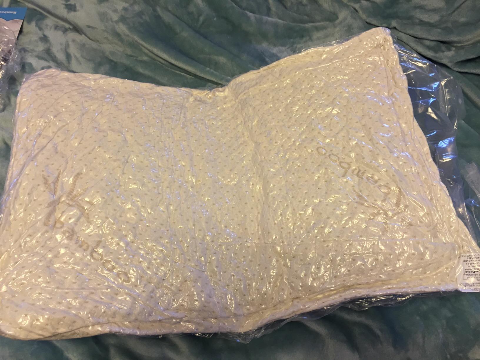 Snuggle-Pedic 18x54 Down Alternative Maternity Body Pillow for Side Sleeper customer photo 2