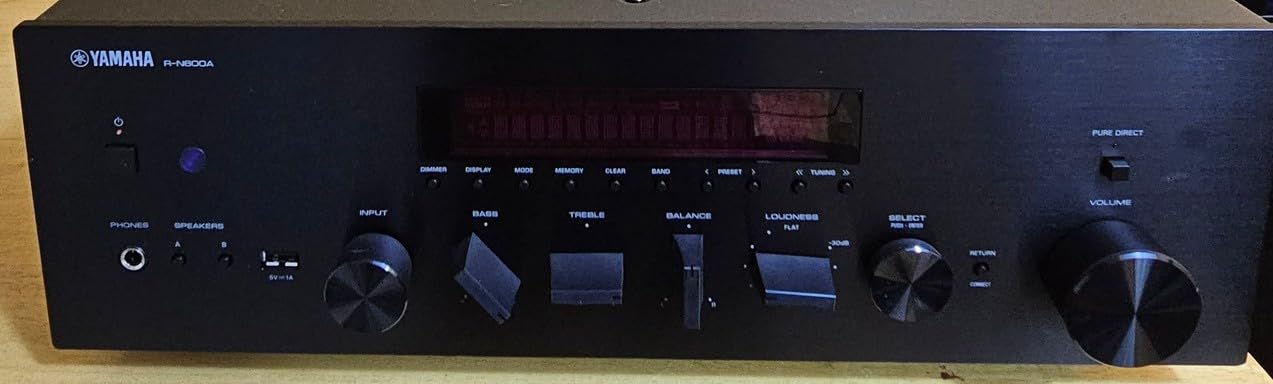 R-N600A Network Receiver with Streaming, Phono and Built-in DAC, Black customer photo 2
