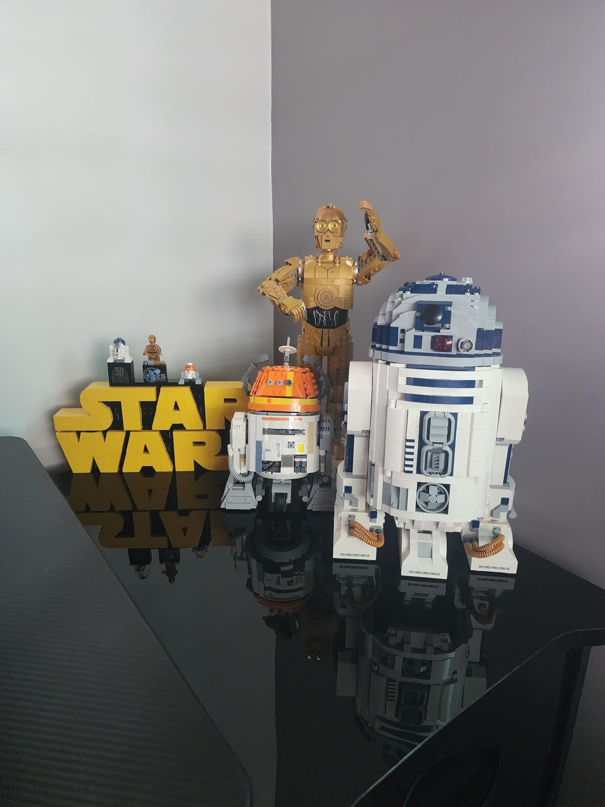 LEGO Star Wars C-3PO Buildable Droid Figure, Build and Display Model with C-3PO Minifigure, Star Wars Collectible for Home or Office Décor, Nostalgic Gift Idea for Adults, Fans or Collectors, 75398 customer photo 1