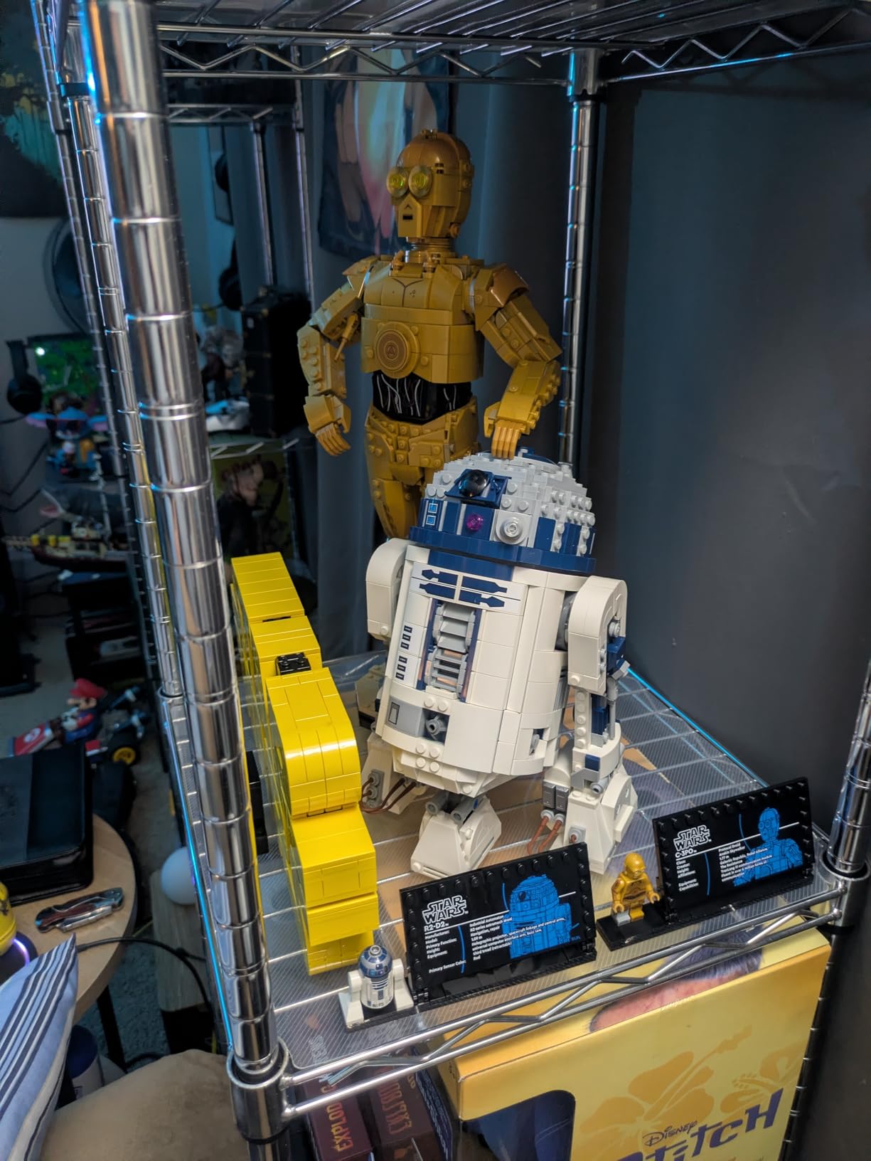 LEGO Star Wars C-3PO Buildable Droid Figure, Build and Display Model with C-3PO Minifigure, Star Wars Collectible for Home or Office Décor, Nostalgic Gift Idea for Adults, Fans or Collectors, 75398 customer photo 2
