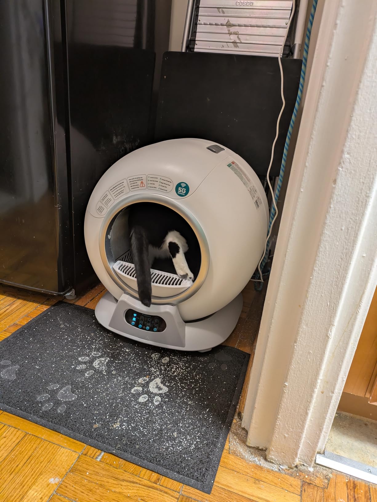 Petcove PurrTek Automatic Litter Box Self Cleaning 5GHz Wi-Fi, Odor Control customer photo 1