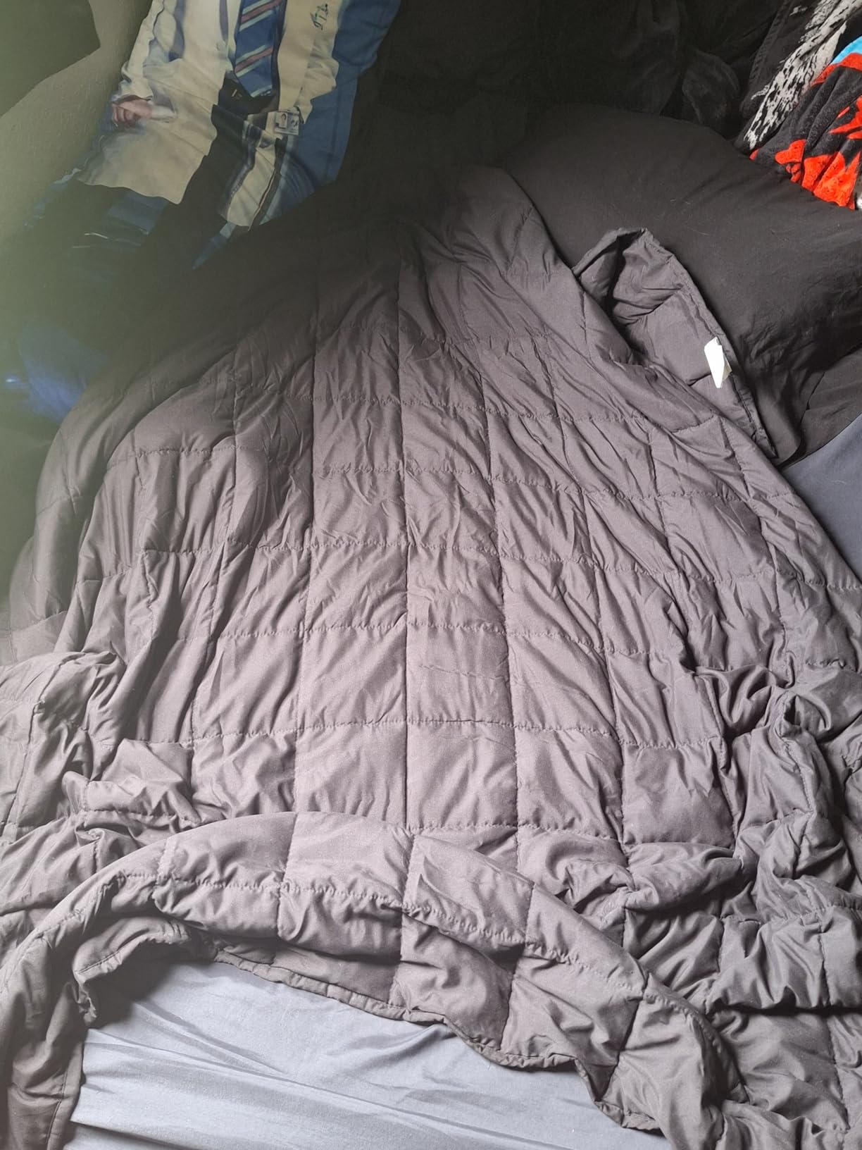 Topblan Cooling Weighted Blanket for Adults, 20 lbs 60 x 80 Queen Size Bed customer photo 1