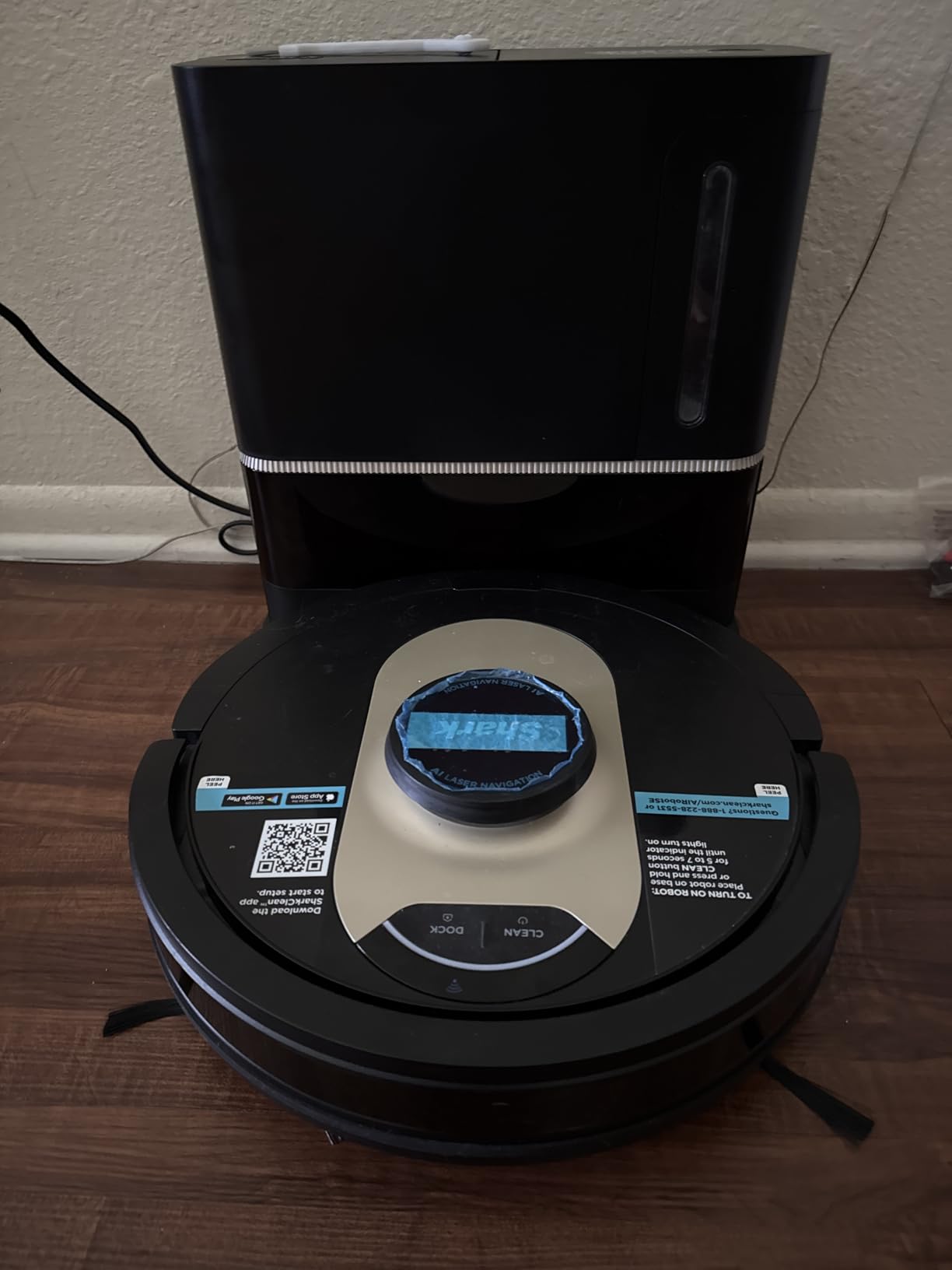 Shark PowerDetect Robot Vacuum & Mop Combo, 60-Day Self-Empty, AV2800ZE customer photo 2