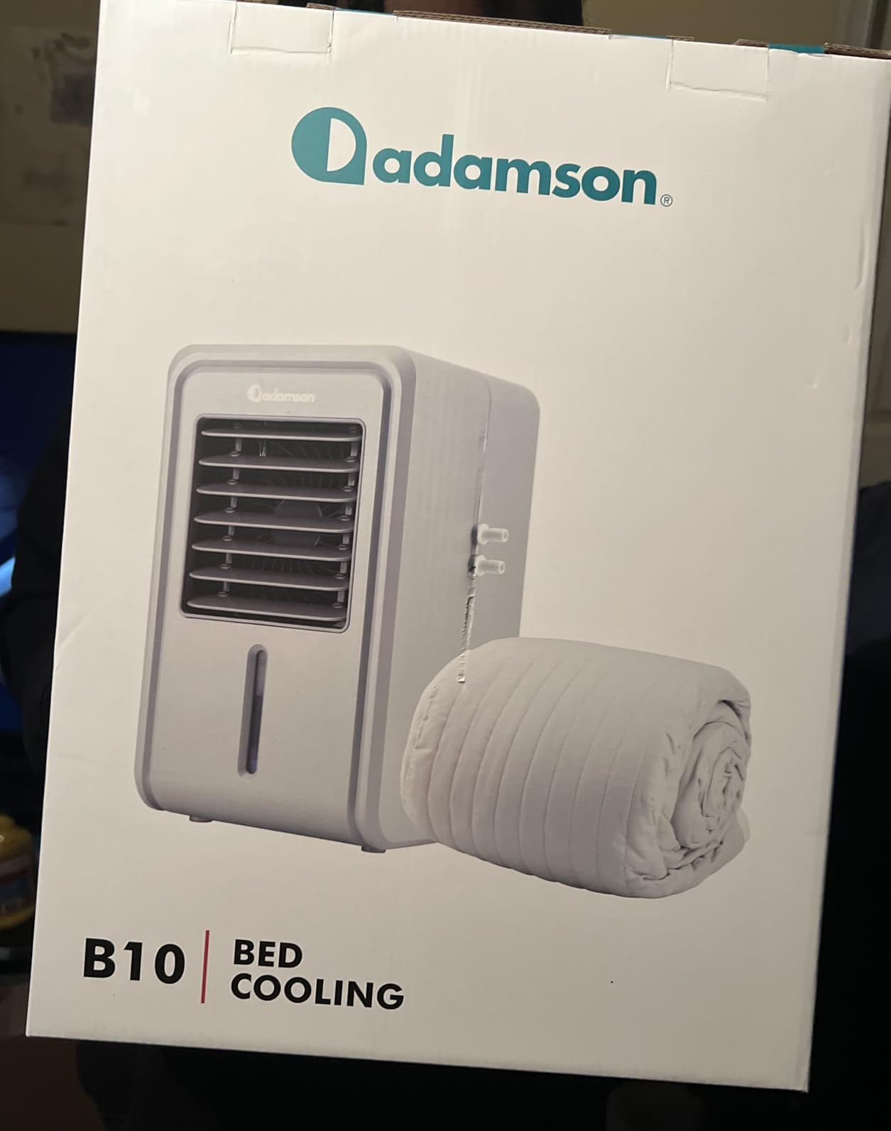 B10 Cotton Bed Cooling System, Mattress Pad for Night Sweats, Twin Size customer photo 1