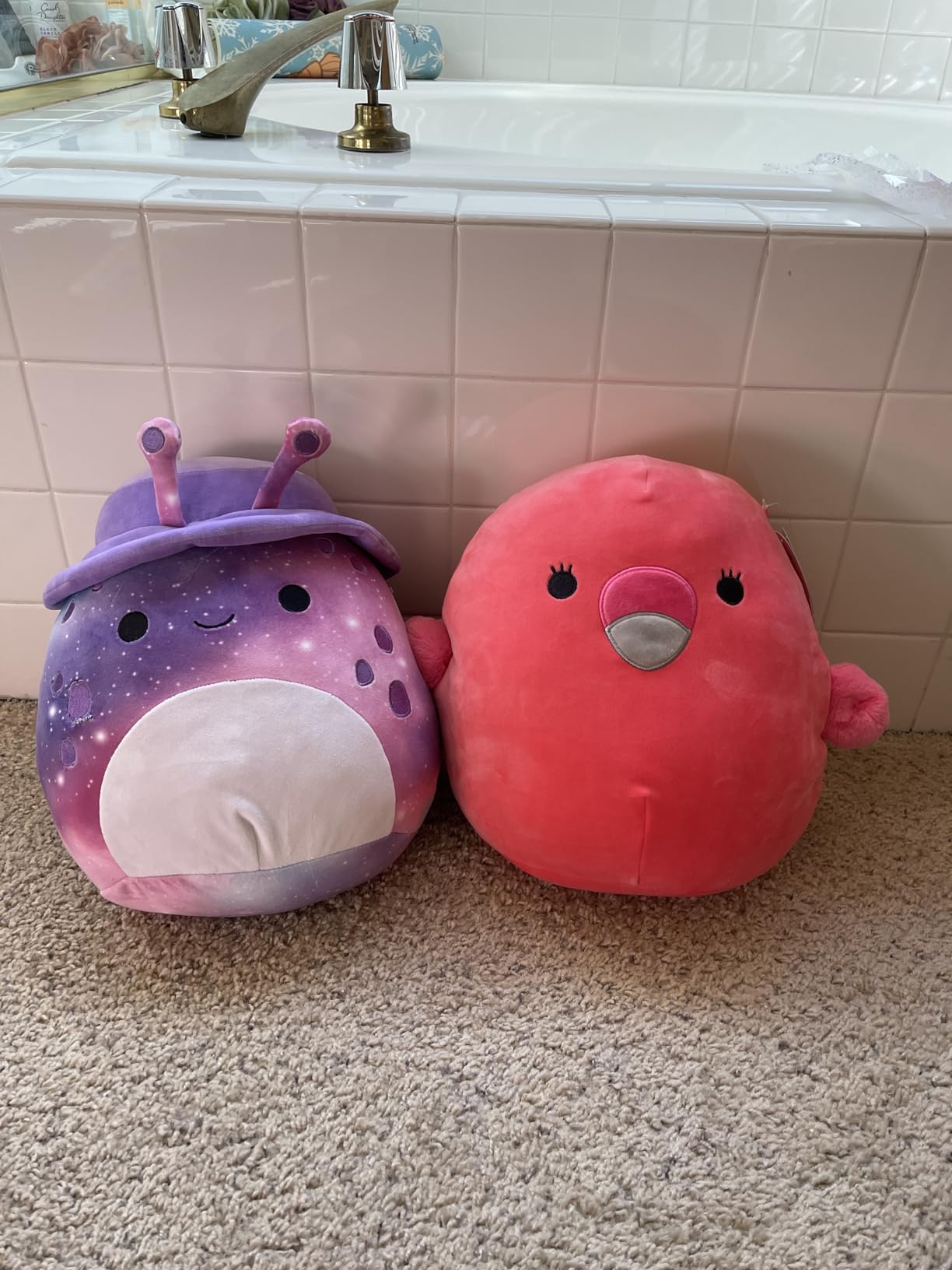 Squishmallows Original 12in Jonessa the Purple Psychedelic Tie-Dye Bear – Official Jazwares Plush (Medium-Sized) customer photo 2