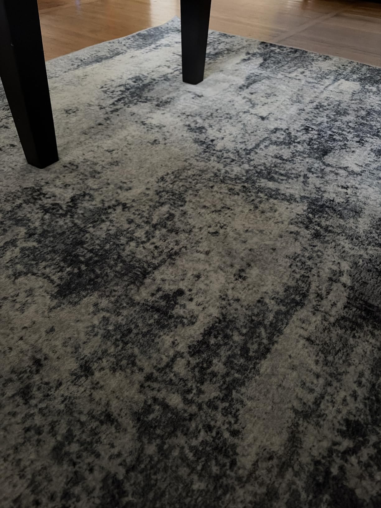 Aelenmu Runner Rugs for Hallways Kitchen 2.6x8 Non Slip Washable Blue Grey customer photo 1