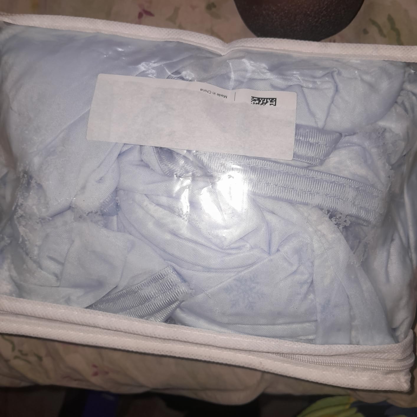 OIGAE Cooling Blanket Throw Size 50'' x 70'' for Hot Sleepers, Night Sweats customer photo 2