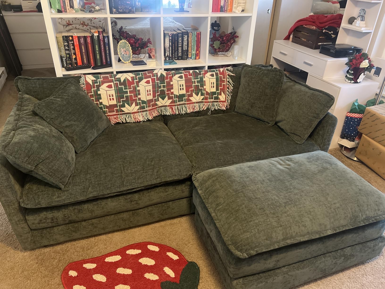 GNIXUU Oversized 7 Seater Modular Sectional Sofa, Deep Seat Cloud Couch customer photo 2