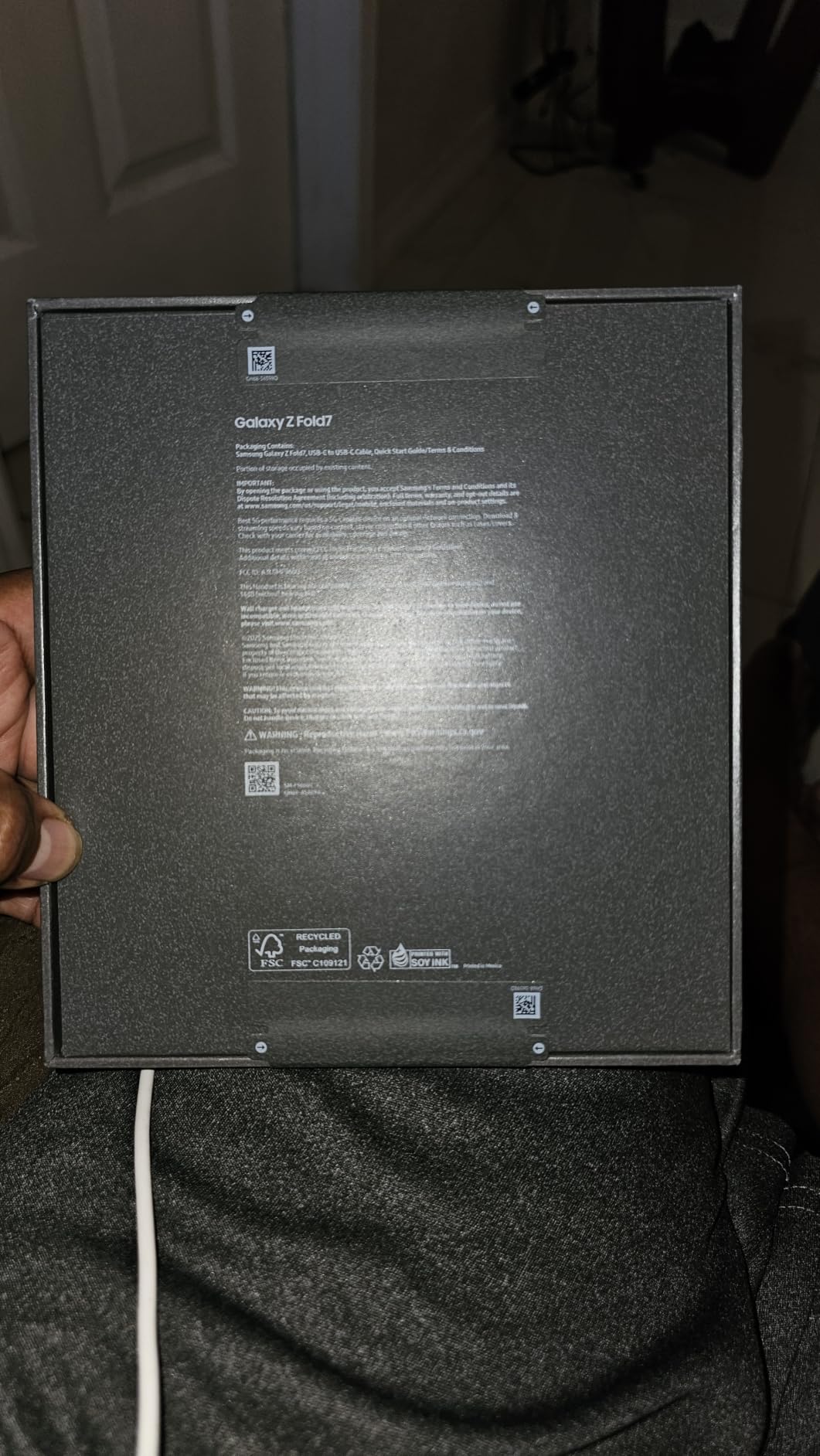 Galaxy Z Fold7 customer photo 1