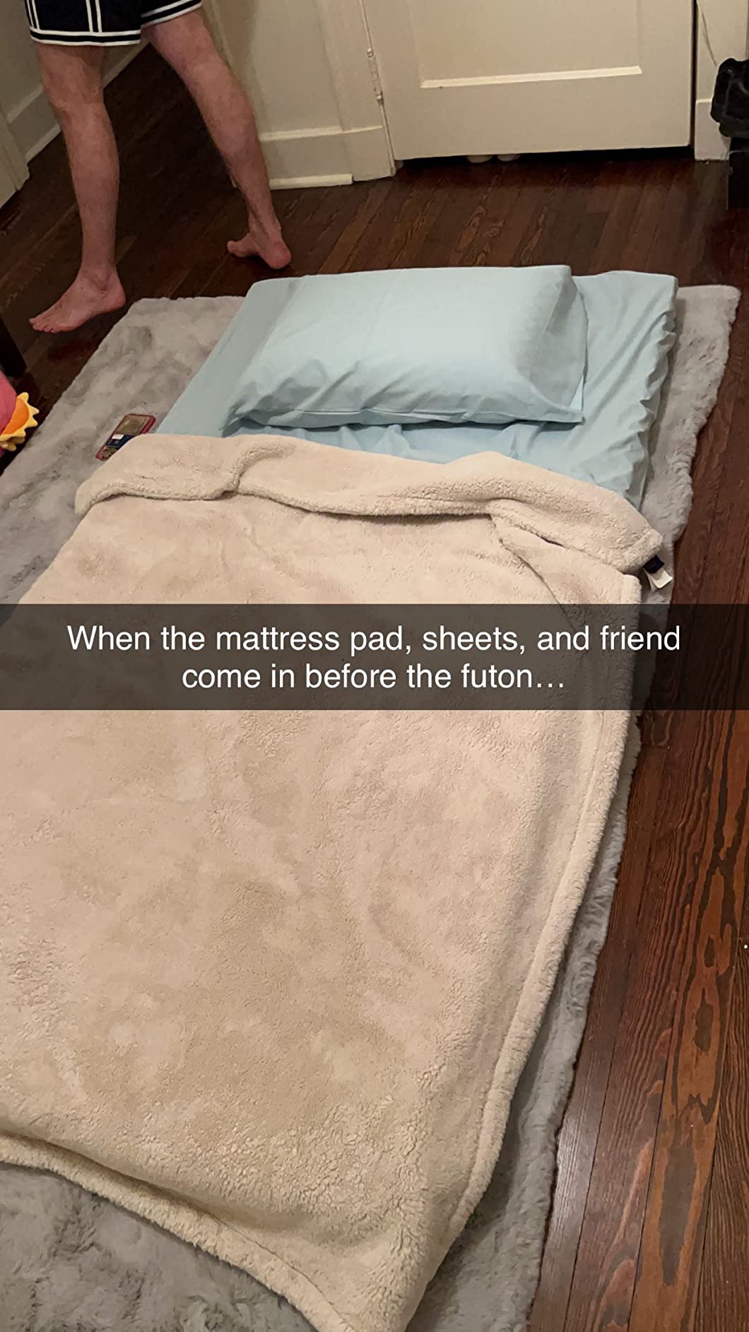 PERLECARE Dual Firmness Mattress Topper Queen Size, 3 Inch Split Queen Mattress Topper- Dual Zone Soft and Firm for Pressure Relief & Back Pain, Non-Slip & Removable, CertiPUR-US Certified customer photo 2