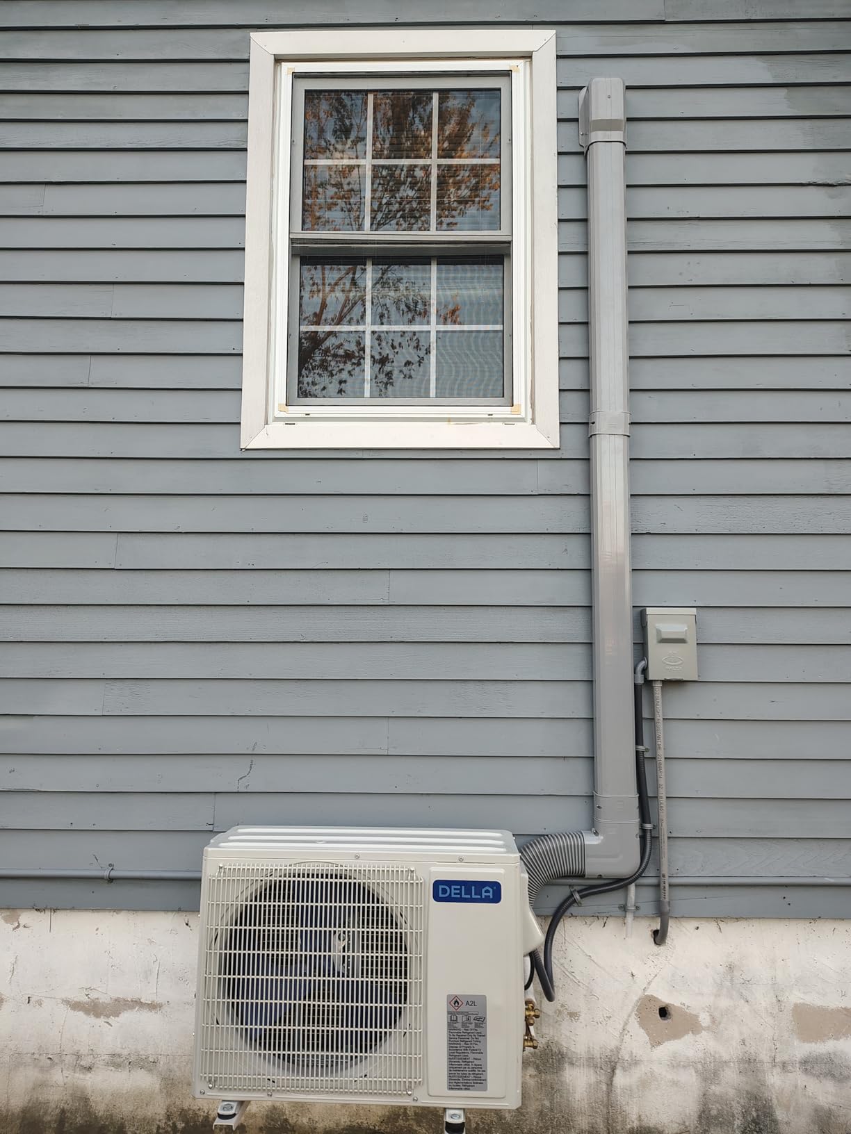 DELLA Serena 12000 BTU Mini Split AC & Heat Pump, Energy Star 22 SEER2 1 Ton Inverter 115V Ductless AC System for Rooms up to 550 Sq.Ft, WiFi & Voice Control, Pre-Charged, 16.4ft Install Kit customer photo 2