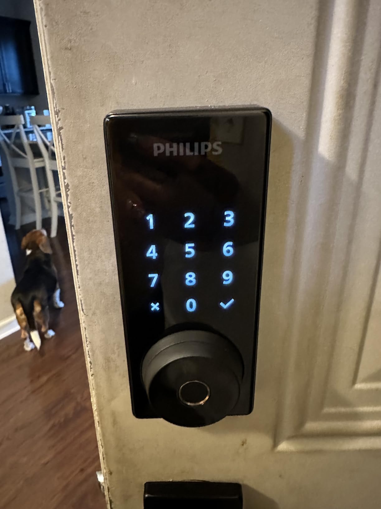 Philips Wi-Fi Smart Door Lock, Fingerprint Door Lock customer photo 2