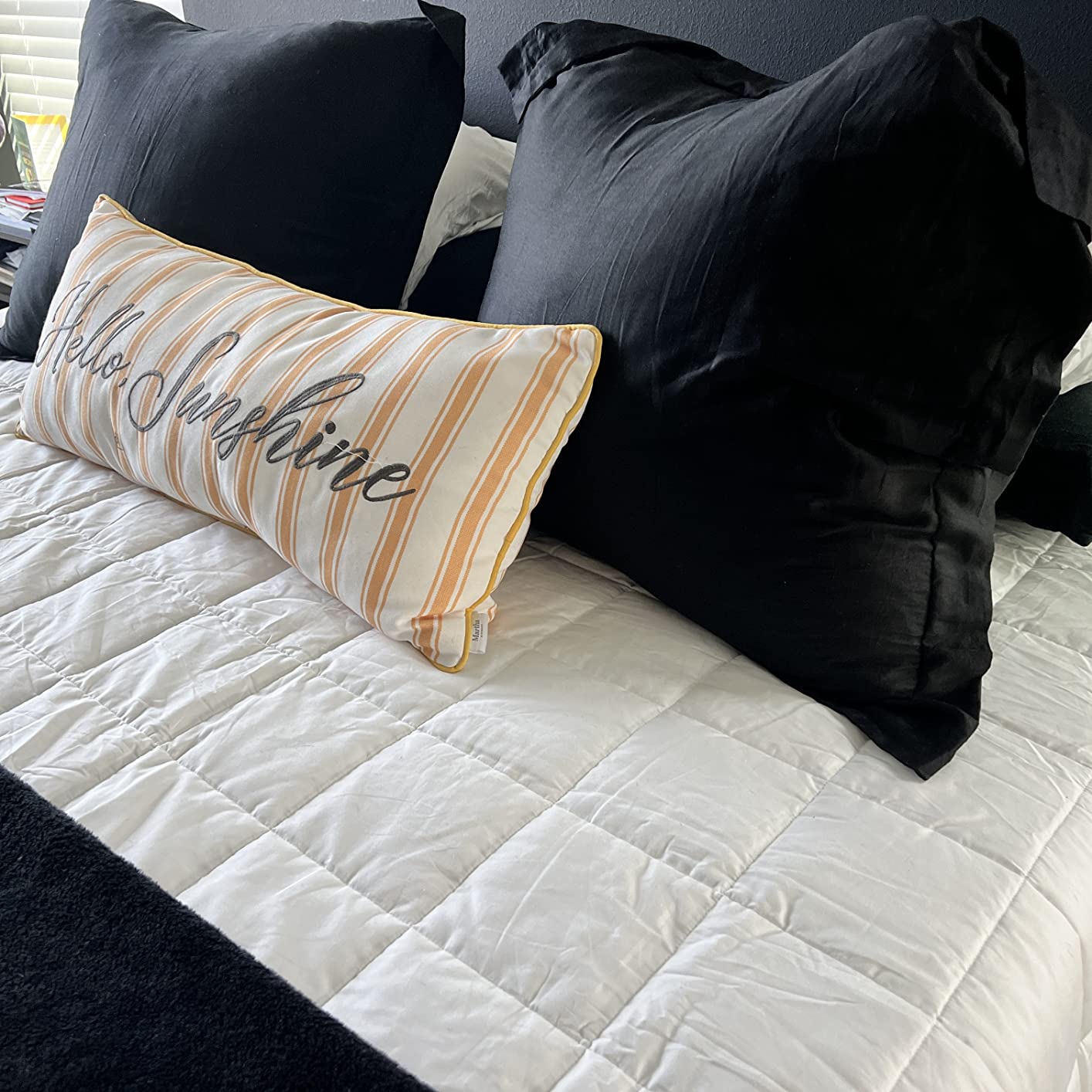 HomeSmart Weighted Cooling Blanket King Size 20 lbs, Soft Cooling Fabric customer photo 1