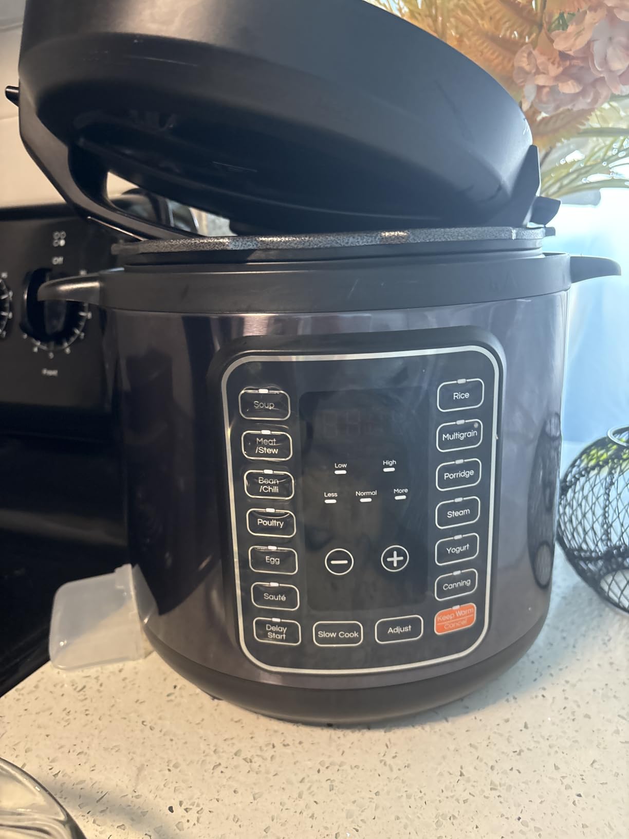 Sweetcrispy 16-in-1 Electric Pressure Cooker 8QT, 12-Preset Multi Cookers with Ceramic Pot, Slow Cook Rice Steamer Sauté Soup Yogurt Maker and More, Recipe Book customer photo 1