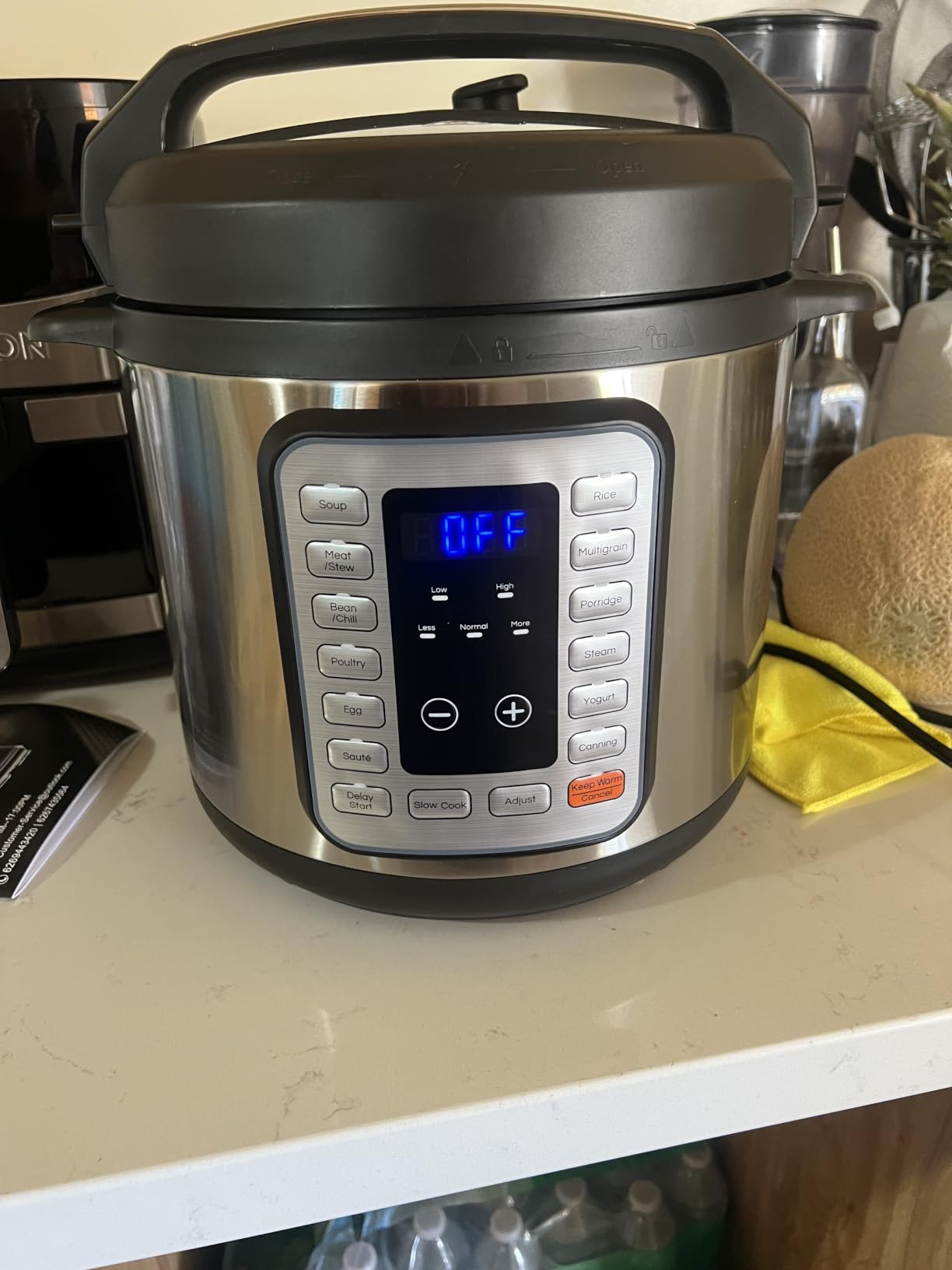 Sweetcrispy 16-in-1 Electric Pressure Cooker 8QT, 12-Preset Multi Cookers with Ceramic Pot, Slow Cook Rice Steamer Sauté Soup Yogurt Maker and More, Recipe Book customer photo 2