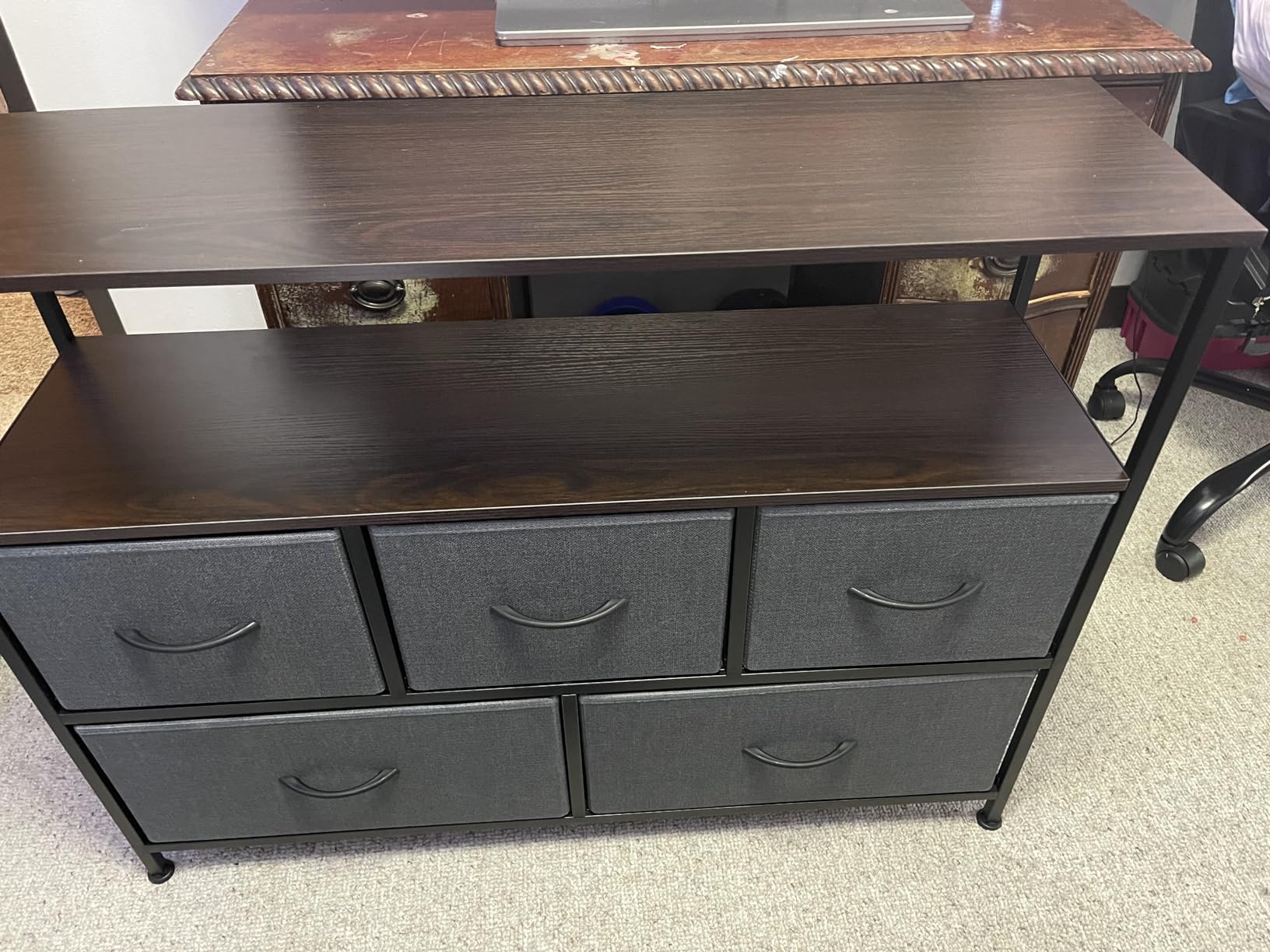 WLIVE 6 Drawer Dresser for Bedroom,59