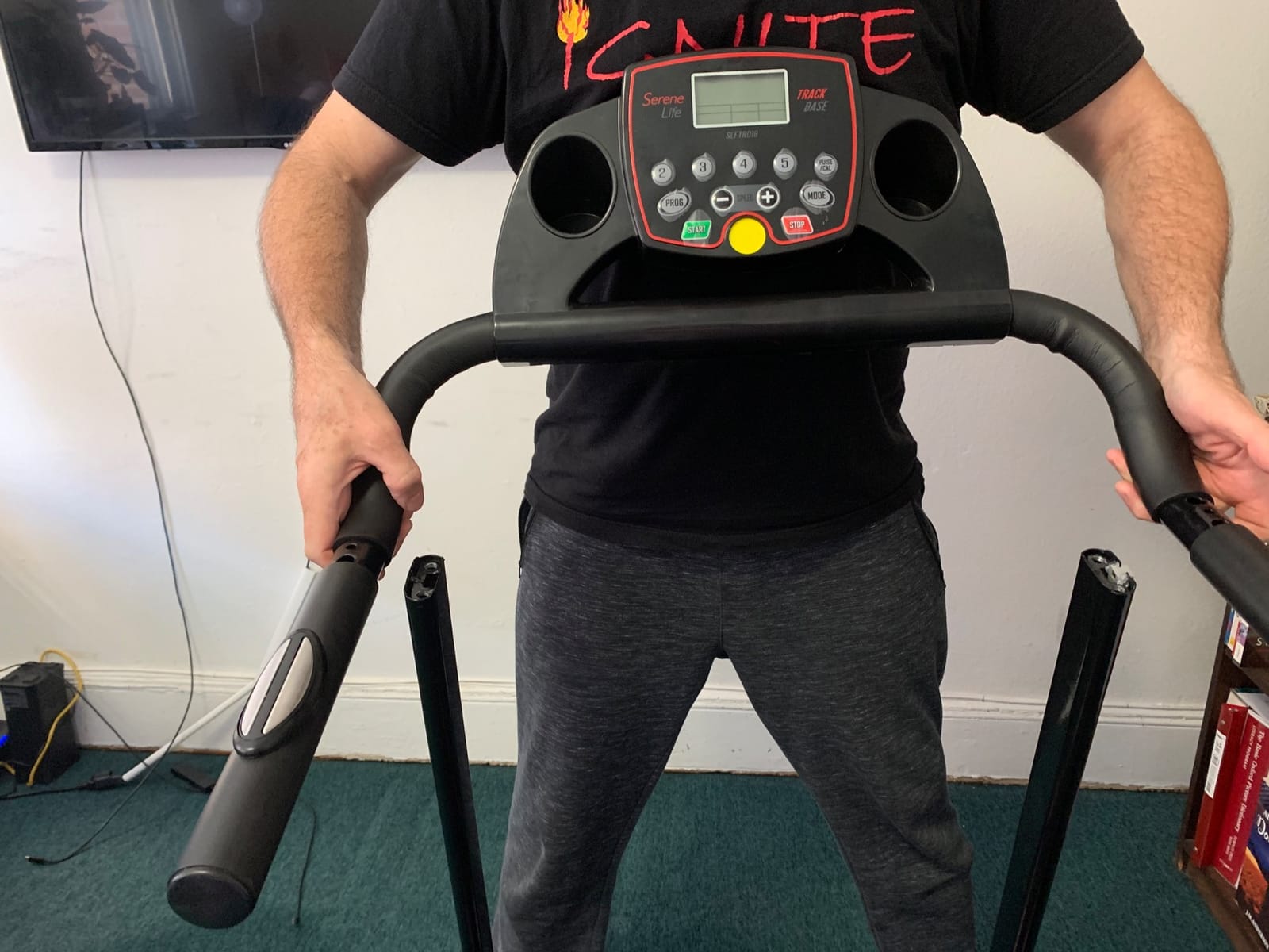 SereneLife Folding Treadmill customer photo 2