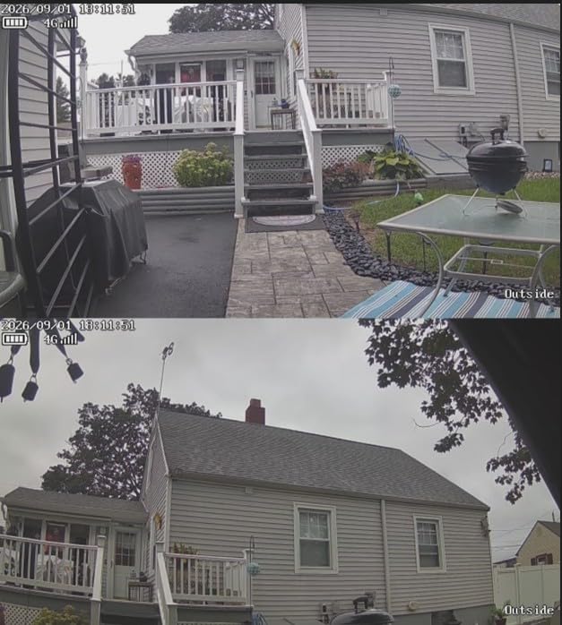 VOOPEAK 4G LTE Cellular Security Camera, Dual Lens 360° Human Auto Tracking customer photo 1