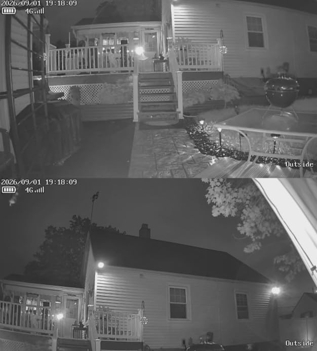 VOOPEAK 4G LTE Cellular Security Camera, Dual Lens 360° Human Auto Tracking customer photo 2