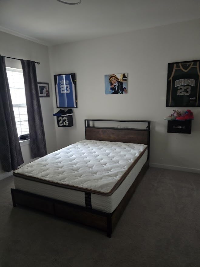 BedStory Firm King Mattress 14 Inch, Hybrid Mattress Orthopedic Support customer photo 1