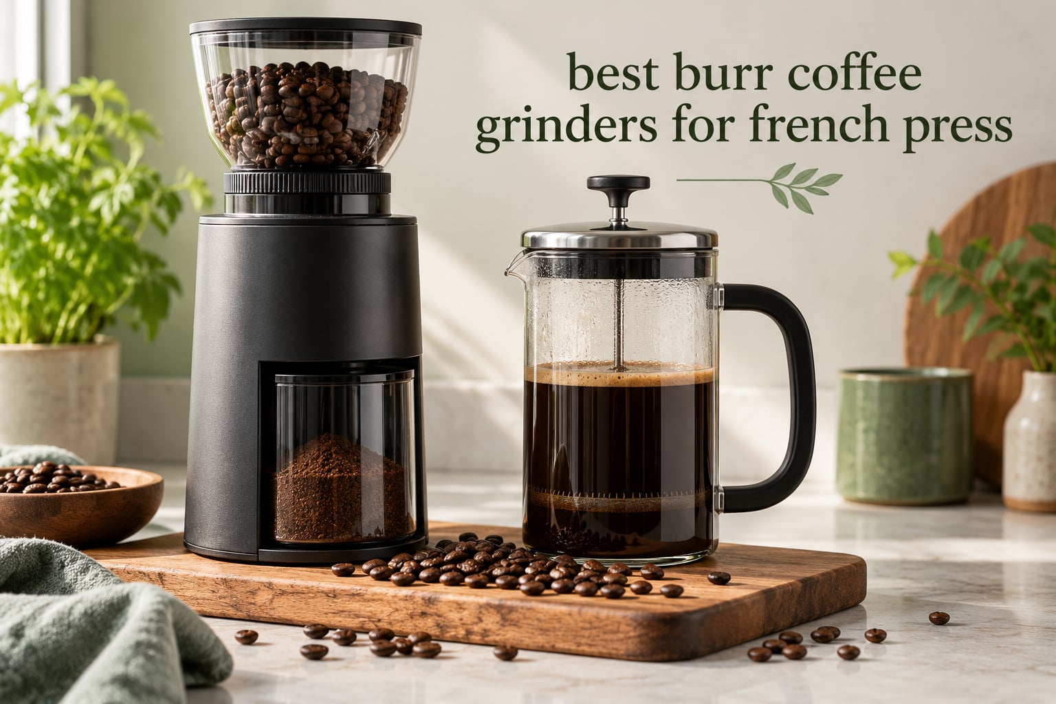 best burr coffee grinders for french press